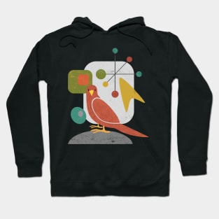 Mid Century Modern Bird Hoodie